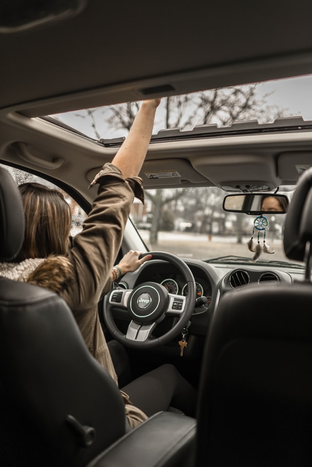 Open the car sunroof and take a drive down the boulevard in a caravan with friends for a social distancing birthday party