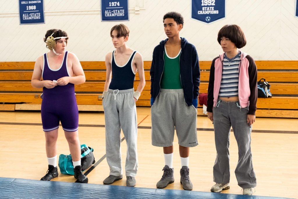 Maya joins the wrestling team to get closer to her crush Brandt