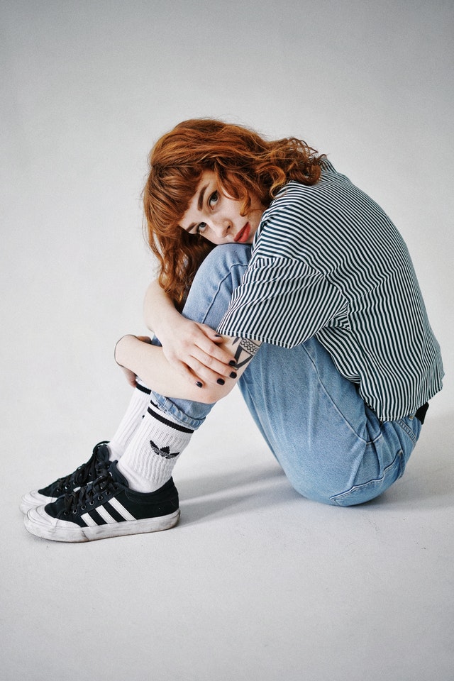 Wearing black and white stripes is an essential part of the E-Girl aesthetic